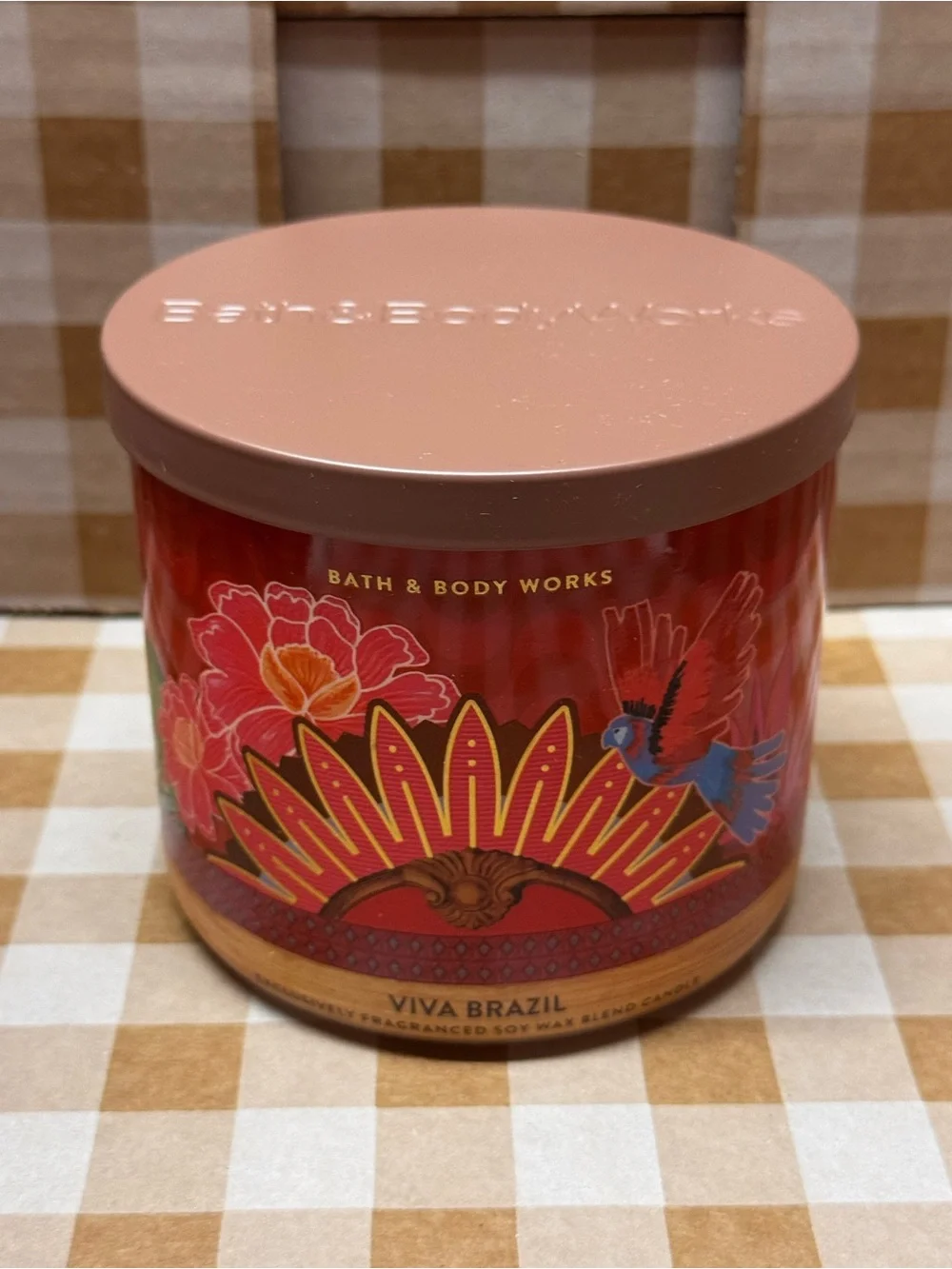 NEW B&BW Viva Brazil 3 wick candle - Picture 2 of 4